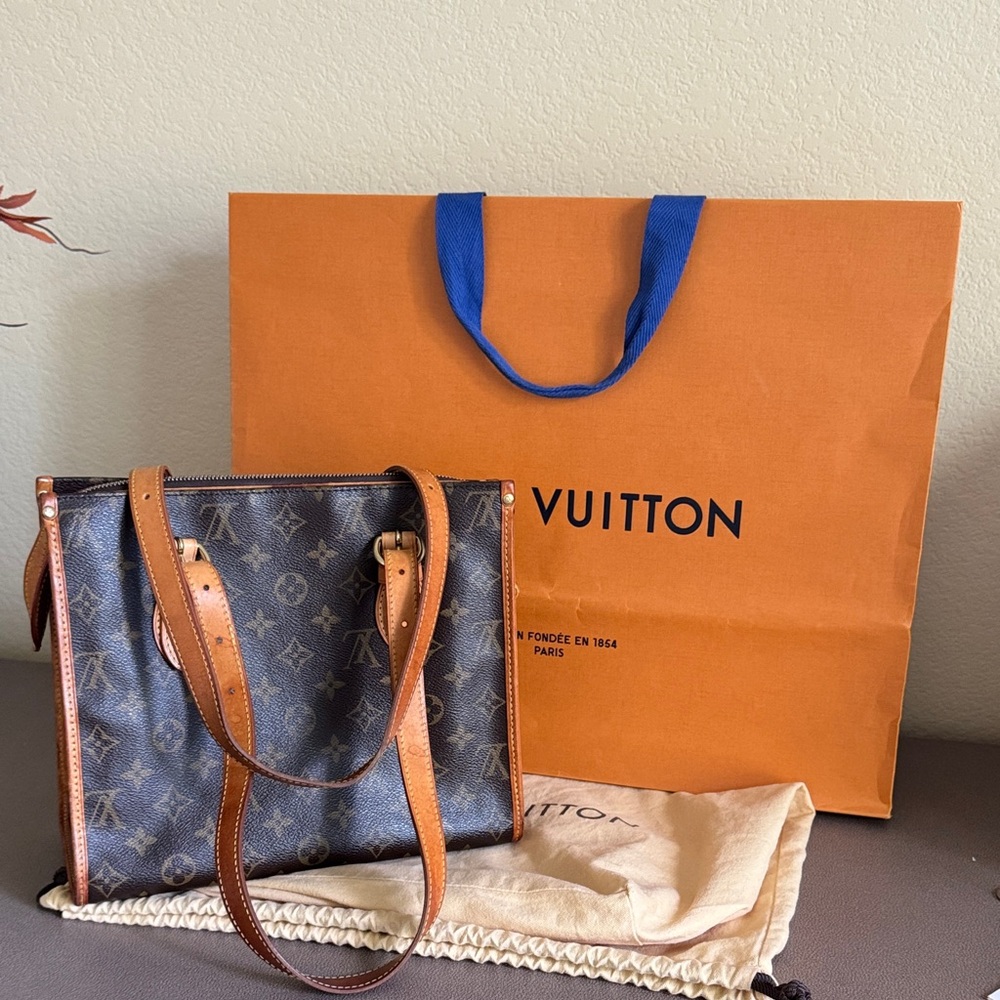 Louis Vuitton Dark Brown Monogram Tote